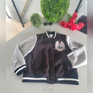 H&M Beau bomber jacket "Vive les femmes" dans un super état